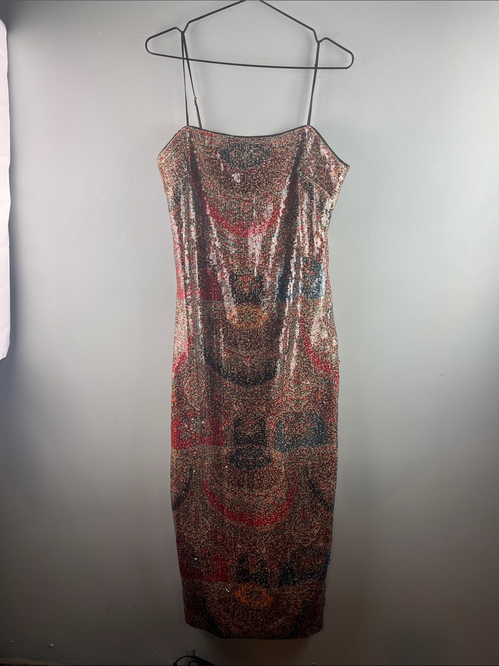 NWT Veronica Beard Sequined Slip Dress Size 8
